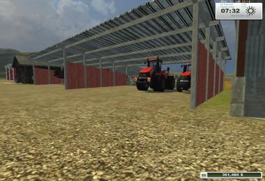 Placeable Large Open Shed