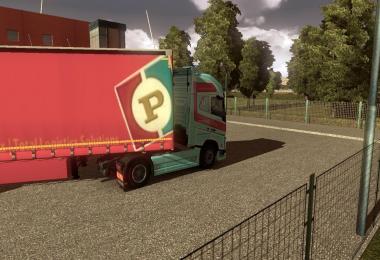 Pollock Volvo Fh16 and trailer