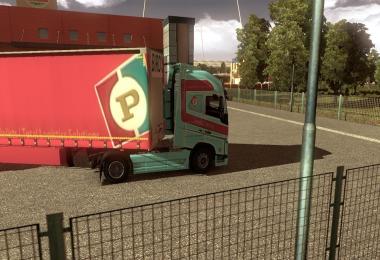 Pollock Volvo Fh16 and trailer