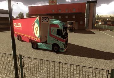 Pollock Volvo Fh16 and trailer