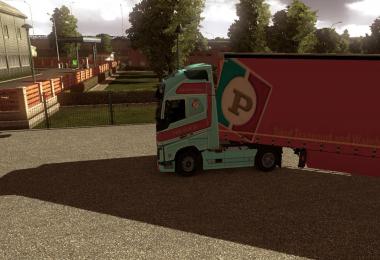 Pollock Volvo Fh16 and trailer