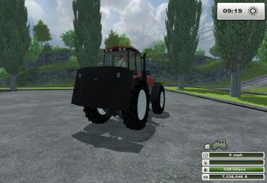 Rear weight 2 Tonnen v2.0