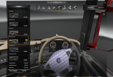 Scania BATIK interior