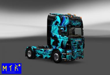 Skin Scania Green Smoke