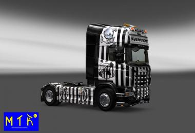 Skin Scania Santos FC V2