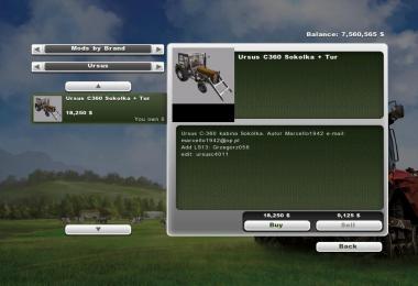 Ursus C360 + Frontlader V2