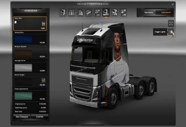 Volvo FH 2012 Cristiano Ronaldo Skin