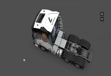 Volvo FH 2012 Cristiano Ronaldo Skin
