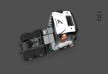 Volvo FH 2012 Cristiano Ronaldo Skin