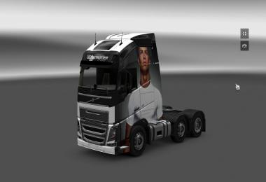 Volvo FH 2012 Cristiano Ronaldo Skin