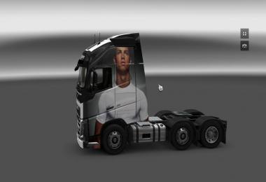 Volvo FH 2012 Cristiano Ronaldo Skin