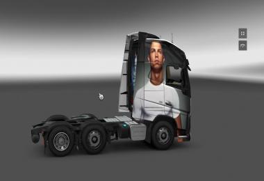 Volvo FH 2012 Cristiano Ronaldo Skin