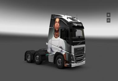Volvo FH 2012 Cristiano Ronaldo Skin