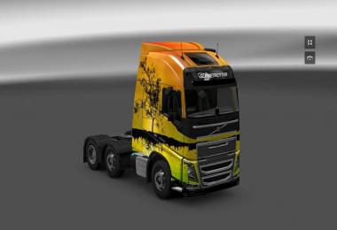 Volvo FH 2012 Planet & Floating Tree Skins