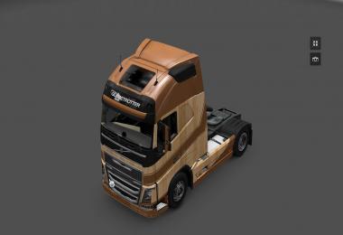 Volvo FH16 2012 Wooden Skin V1.0