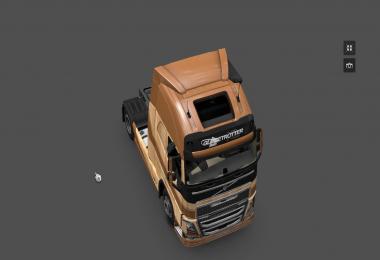 Volvo FH16 2012 Wooden Skin V1.0