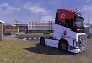 Volvo Vodafone Racing Skin