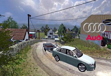 Audi A4 Quattro towbar v1.1 MR
