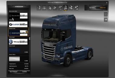 Car Company truck & trailer skin pack