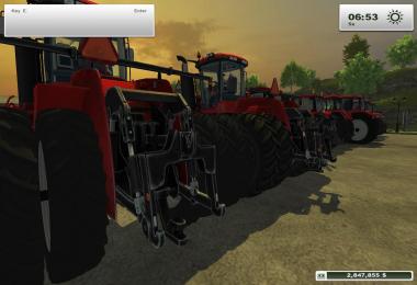 Case tractors pack