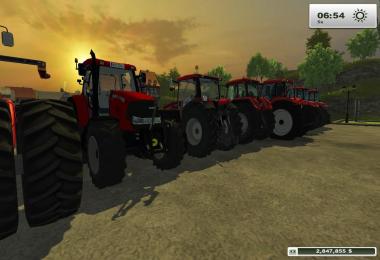 Case tractors pack