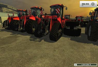 Case tractors pack
