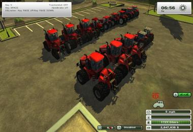 Case tractors pack