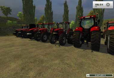 Case tractors pack