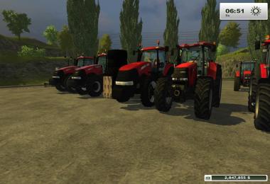 Case tractors pack