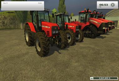 Case tractors pack
