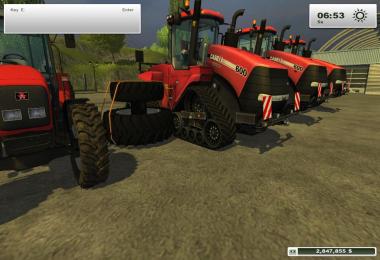 Case tractors pack