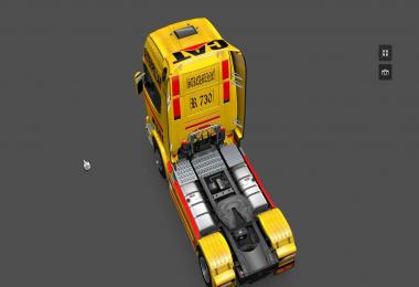 CAT skin for Scania Streamline