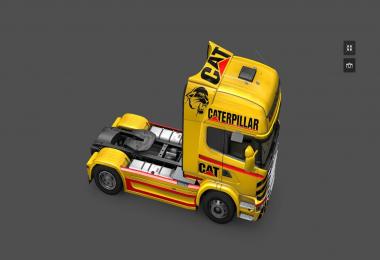 CAT skin for Scania Streamline
