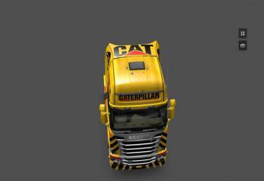 CAT skin for Scania Streamline