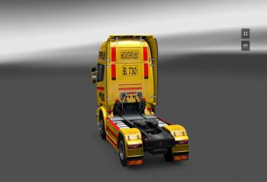 CAT skin for Scania Streamline