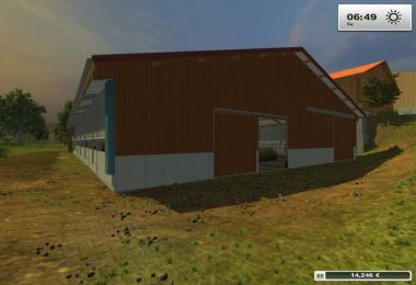 Dairy barn with installation instructions v2.0