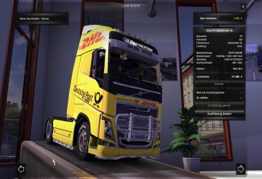 DHL Volvo FH16 2012 Skin