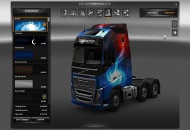 Galaxy skins for Volvo