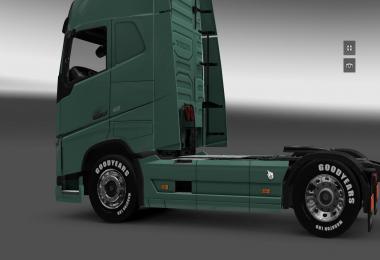 Goodyear dark wheels