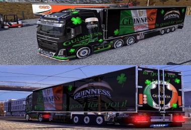 Guinness Scania R700 Combo Skin Pack