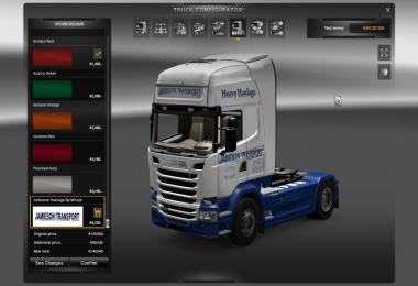 Jamieson Haulage Streamline skin