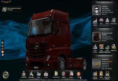 Mercedes Actros MP4 v2 Edited