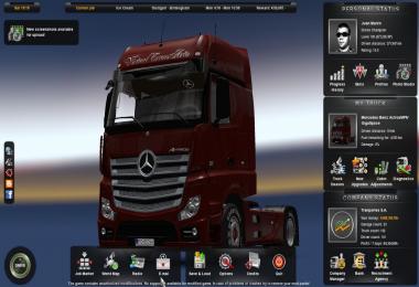 Mercedes Benz Actros MP4 1.8.2.5s