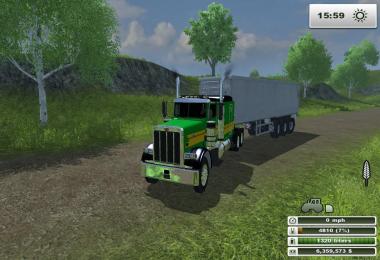 Peterbilt 379 Flattop John Deere