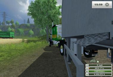 Peterbilt 379 Flattop John Deere