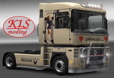 RENAULT Magnum pinup Skin