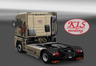 RENAULT Magnum pinup Skin