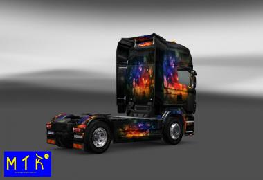 Scania Color Wall skin