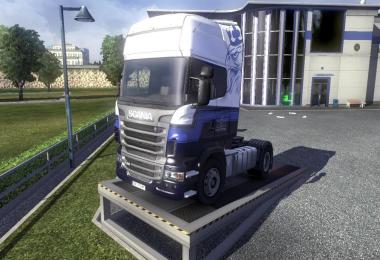Scania R Blue V8