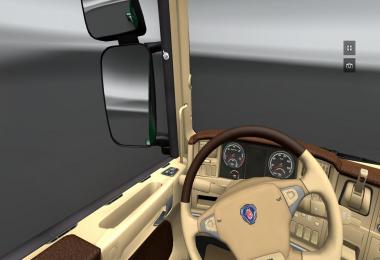 Scania R2008 luxury beige interior